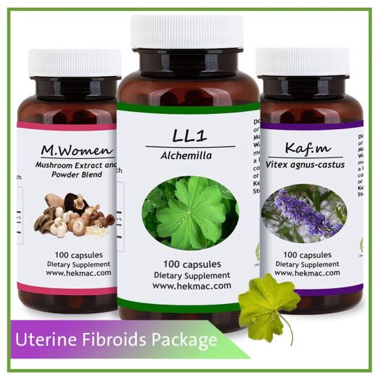 Uterine Fibroids Support Package Natural Supplements For Uterine