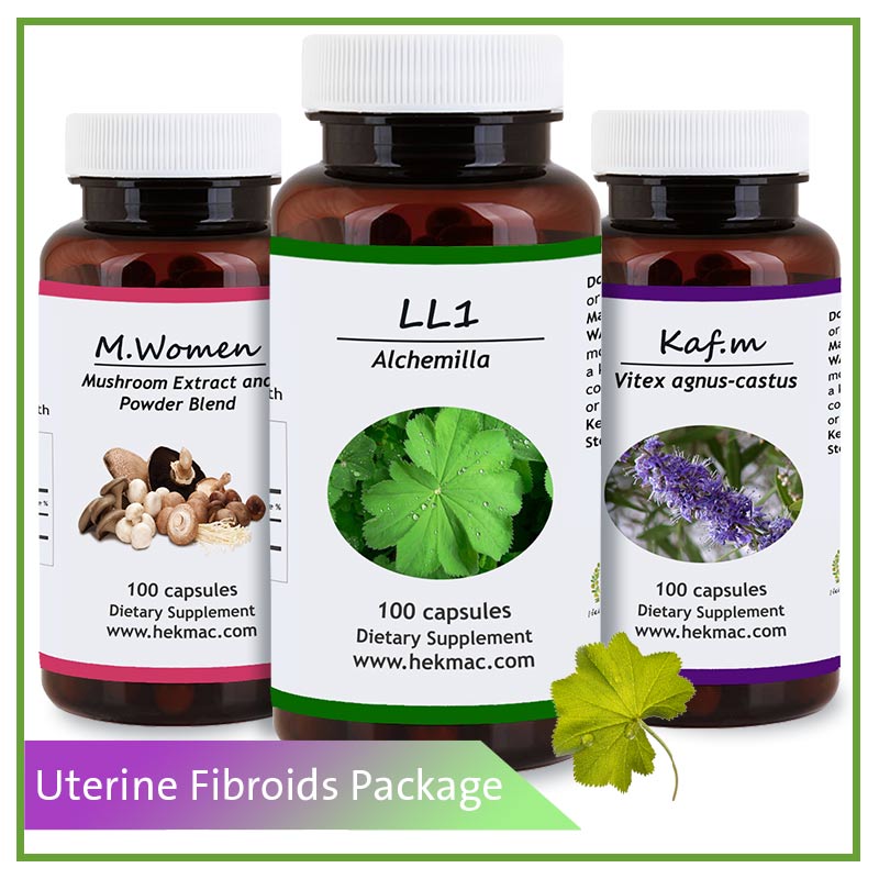 Uterine Fibroids Support Package – Natural Supplements For Uterine Fibroids (Myoma)