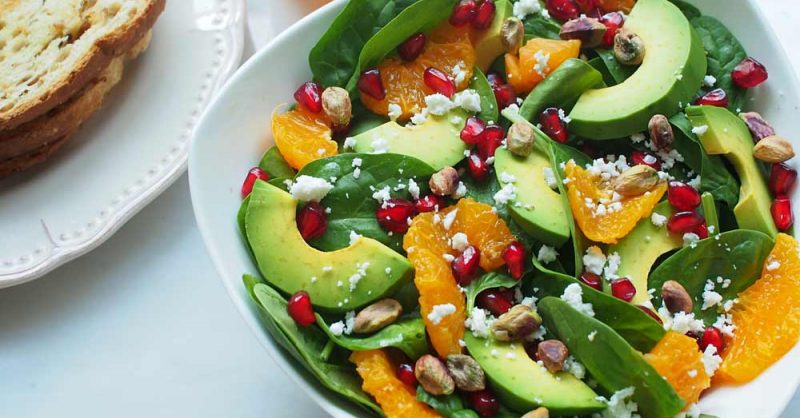 Avocado and Pomegranate Salad for Multiple Sclerosis