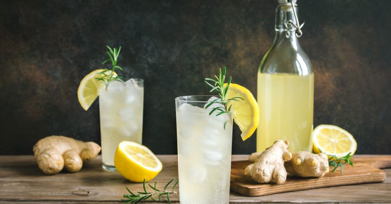 Lemon Ginger Drink for Endometriosis