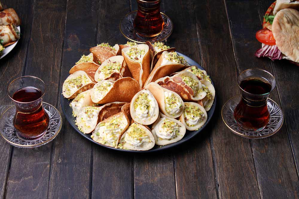 Creamy Qatayef Safe for Herpes Patients