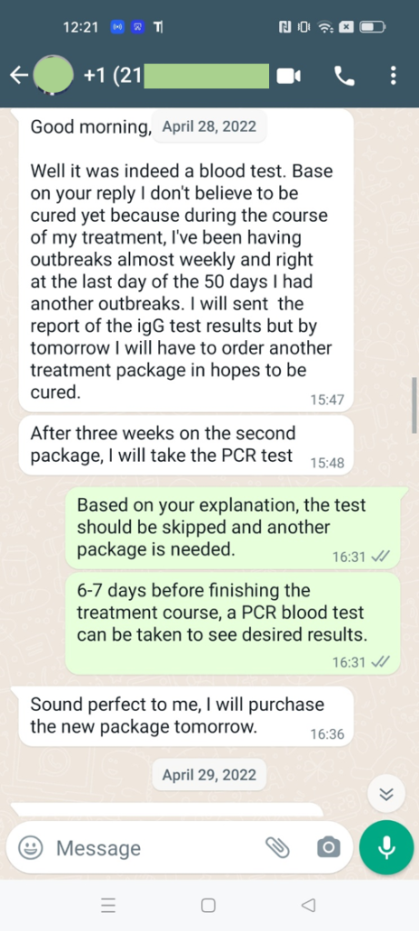 Overcoming HSV